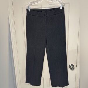 Talbots Women's Dark Charcoal Signature Flare Dress Trousers